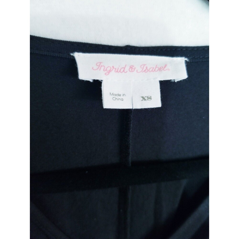 Ingrid & Isabel Navy Flutter Short Sleeve Maxi Ma… - image 7